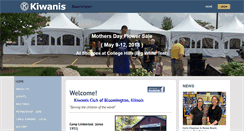 Desktop Screenshot of bloomingtonkiwanis.org
